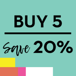 Buy 5 – Save 20%