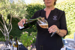 Balletto Vineyards pouring at event