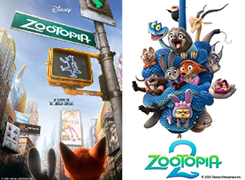 Movies at the Green<br><i>Zootopia</i> & <i>Zootopia 2</i>